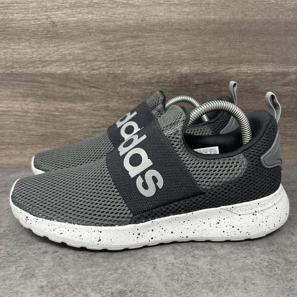 Adidas Lite Racer Adapt 4.0 Sneakers Kids Size 6.5 Black Grey Shoes Q47208
